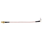 15cm CRC9 수 → SMA 암 케이블, CRC9 90° 엘보우 → SMA (꼬임)