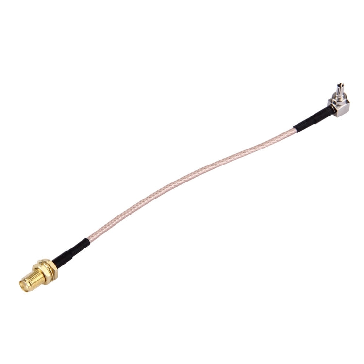 15cm CRC9 수 → SMA 암 케이블, CRC9 90° 엘보우 → SMA (꼬임)