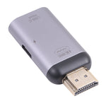 2 in 1 4K 60Hz HDMI 수컷 to USB-C / 타입-C 충전 + USB-C / 타입-C 암컷 어댑터, HDMI