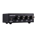 LINEPAUDIO B895 5채널 스테레오 마이크 믹서 이어폰 모니터링 포함