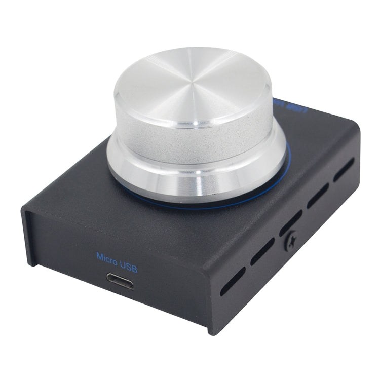 OT-U001 USB 볼륨 조절 PC 컴퓨터 스피커 오디오 볼륨 컨트롤러 노브, OT-U001 (블루), OT-U001 (블랙)