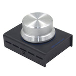 OT-U001 USB 볼륨 조절 PC 컴퓨터 스피커 오디오 볼륨 컨트롤러 노브, OT-U001 (블루), OT-U001 (블랙)