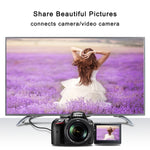 30cm 4K HDMI 수컷-마이크로 HDMI 역각 수컷 금도금 커넥터 어댑터 케이블, 30cm 역각