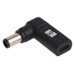 USB-C / Type-C 암-7.4 x 5.0mm 수 플러그 엘보 어댑터 커넥터 HP 노트북용, 7.4 x 5.0mm 엘보 (HP)