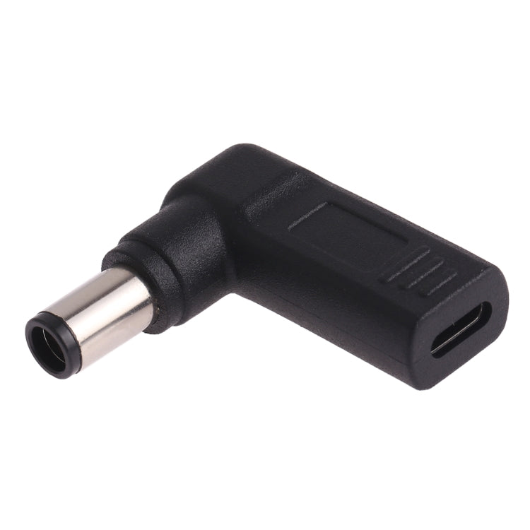 USB-C / Type-C 암-7.4 x 5.0mm 수 플러그 엘보 어댑터 커넥터 Dell 노트북용, 7.4 x 5.0mm 엘보 (Dell)