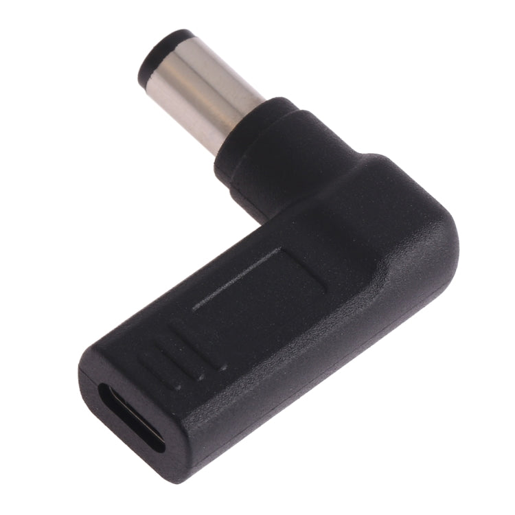 USB-C / Type-C 암-7.4 x 5.0mm 수 플러그 엘보 어댑터 커넥터 Dell 노트북용, 7.4 x 5.0mm 엘보 (Dell)
