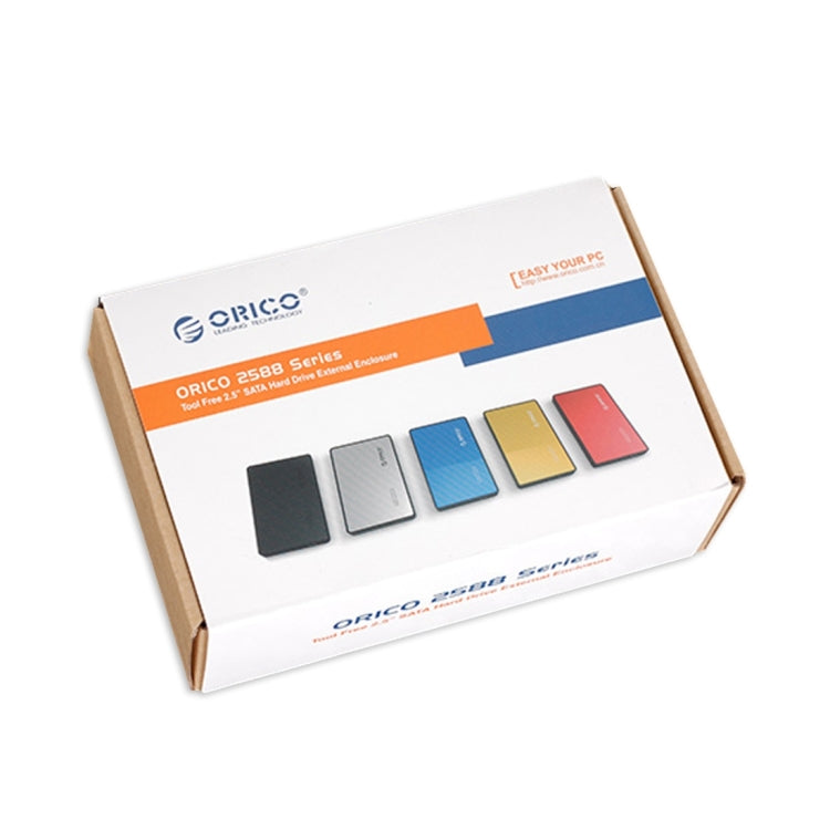 ORICO 2588US3 USB3.0 외장 하드 디스크 박스 2.5인치 SATA HDD / SSD 노트북 PC용 9.5mm