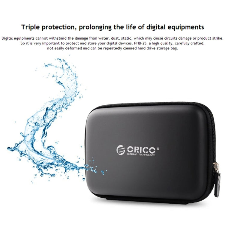 ORICO PHB-25 2.5인치 SATA HDD 케이스 하드 드라이브 디스크 보호 커버 박스