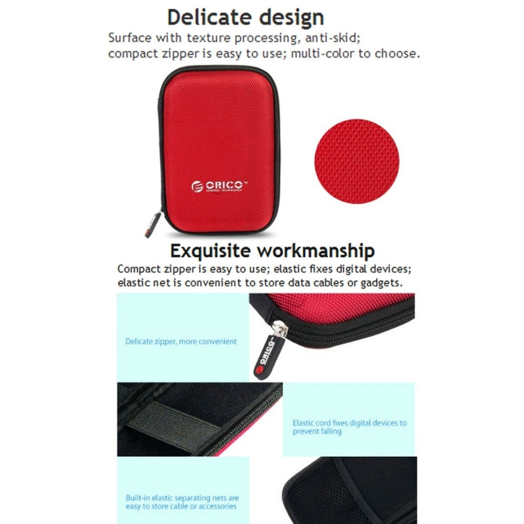 ORICO PHD-25 2.5인치 SATA HDD 케이스 하드 드라이브 디스크 보호 커버 박스
