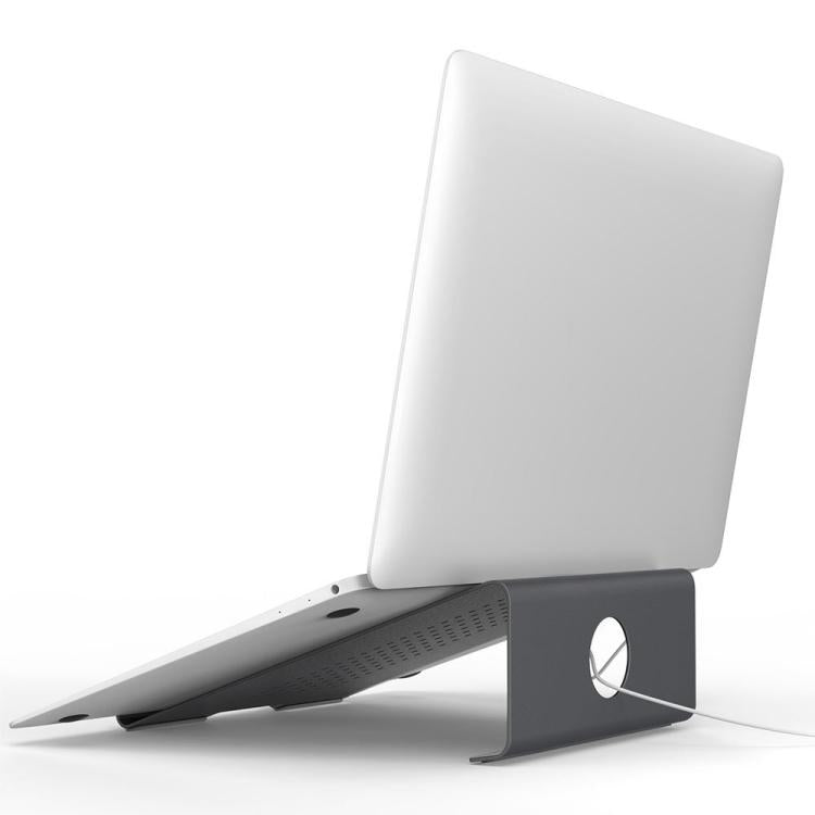 노트북용 알루미늄 쿨링 스탠드, Mac Air, Mac Pro, iPad 및 기타 11-17인치 노트북에 적합, 알루미늄 스탠드 실버, 알루미늄 스탠드 그레이, 알루미늄 스탠드 골드