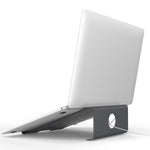Aluminum Cooling Stand for Laptop, Suitable for Mac Air, Mac Pro,  iPad, and Other 11-17 inch Laptops, Aluminum Stand Silver, Aluminum Stand Grey, Aluminum Stand Gold
