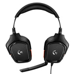 Logitech G331 돌비 7.1 서라운드 사운드 스테레오 접이식 노이즈 감소 경쟁용 게임용 헤드셋, G331