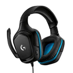 Logitech G431 돌비 7.1 서라운드 사운드 스테레오 접이식 노이즈 감소 경쟁용 게임용 헤드셋, G431