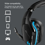 Logitech G933S 무선 유선 듀얼 모드 이어폰 돌비 7.1 스테레오 노이즈 감소 경쟁용 게임용 헤드셋, G933S