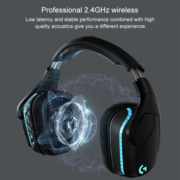 Logitech G933S 무선 유선 듀얼 모드 이어폰 돌비 7.1 스테레오 노이즈 감소 경쟁용 게임용 헤드셋, G933S