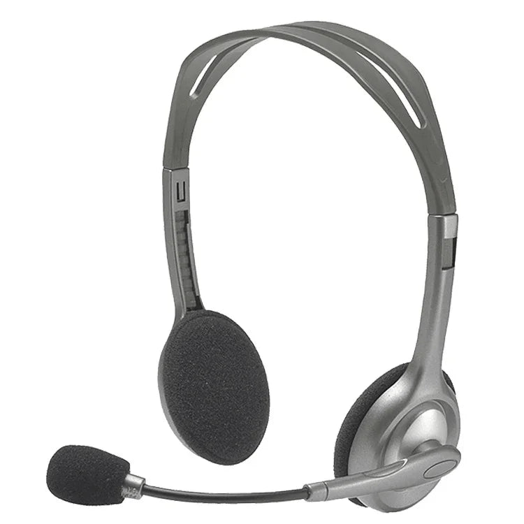 로지텍 H110 듀얼 3.5mm 오디오 플러그 스테레오 헤드셋, H110