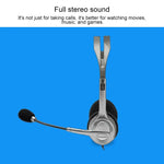 로지텍 H110 듀얼 3.5mm 오디오 플러그 스테레오 헤드셋, H110