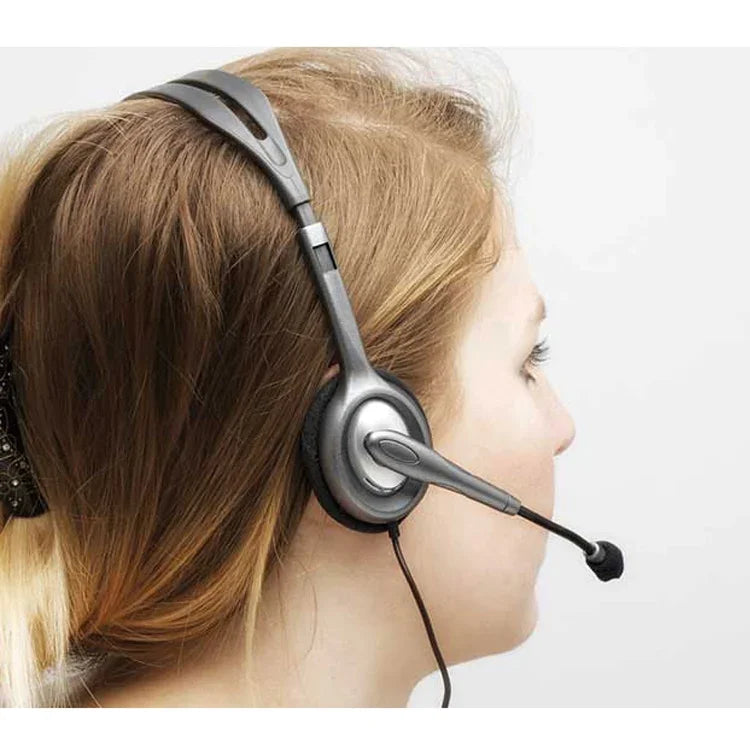 로지텍 H110 듀얼 3.5mm 오디오 플러그 스테레오 헤드셋, H110