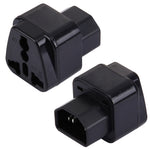 WD-320 휴대용 범용 플러그 → C13-C14 소켓 어댑터 전원 여행용 변환기, C13-C14 소켓