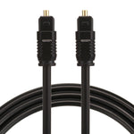 EMK 1m OD4.0mm 토스링크 수컷 to 수컷 디지털 광 오디오 케이블, 길이: 1m