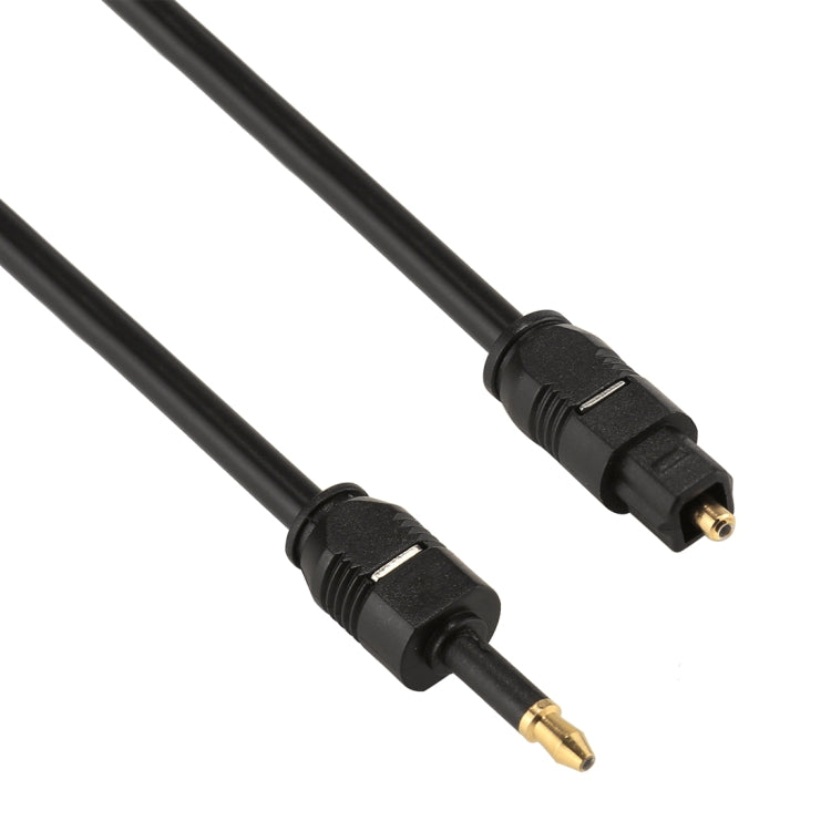 1m OD4.0mm 토스링크 수-3.5mm 미니 토스링크 수 디지털 광 오디오 케이블, 1m