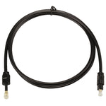 1m OD4.0mm 토스링크 수-3.5mm 미니 토스링크 수 디지털 광 오디오 케이블, 1m