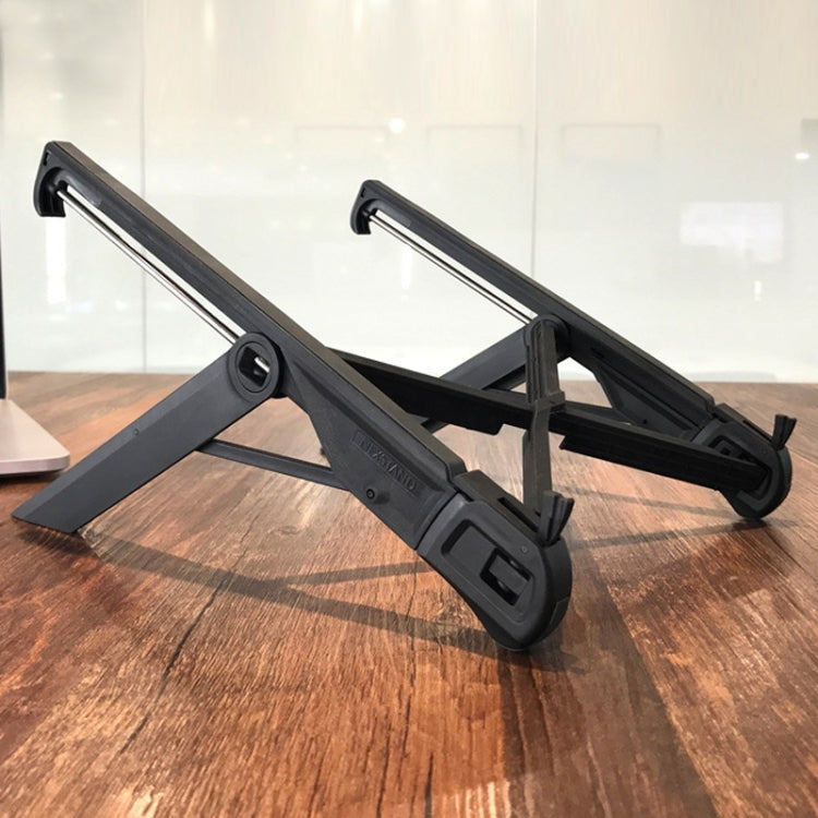 NEXSTAND 노트북 높이 연장 홀더 스탠드 접이식 휴대용 컴퓨터 열 방출 브래킷, 크기: 27x3.9x3.6cm