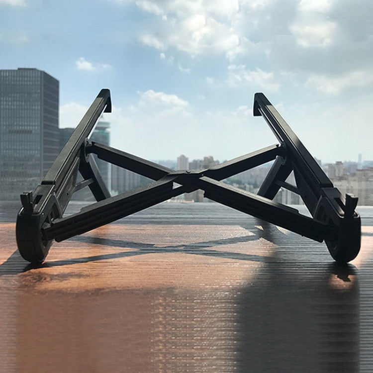 NEXSTAND 노트북 높이 연장 홀더 스탠드 접이식 휴대용 컴퓨터 열 방출 브래킷, 크기: 27x3.9x3.6cm