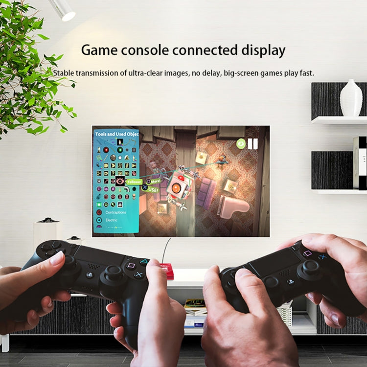 D62A DisplayPort + Mini DP + HDMI 수컷 to HDMI 암컷 3 in 1 어댑터, D62A