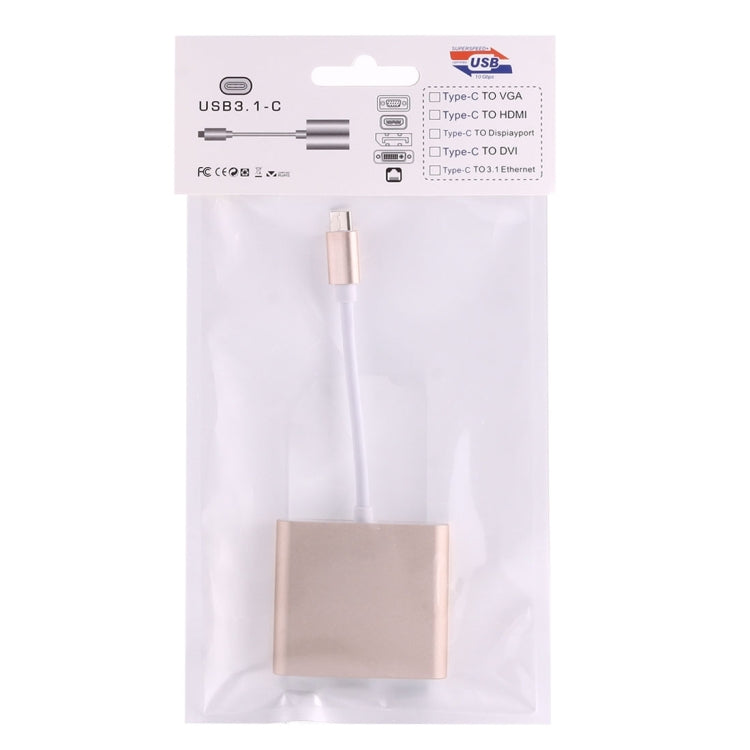 USB-C / Type-C 3.1 수컷 to USB-C / Type-C 3.1 암컷 & HDMI 암컷 & USB 3.0 암컷 어댑터, Type-C+USB+HDMI (J), Type-C+USB+HDMI (G), Type-C+USB+HDMI (B), Type-C+USB+HDMI (S)