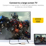 V125 USB-C / Type-C 수컷 to PD + HDMI + USB 3.0 암컷 3-in-1 컨버터, 3-in-1