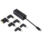 노트북 전원 어댑터 65W USB-C / Type-C 컨버터 to 6-in-1 전원 어댑터