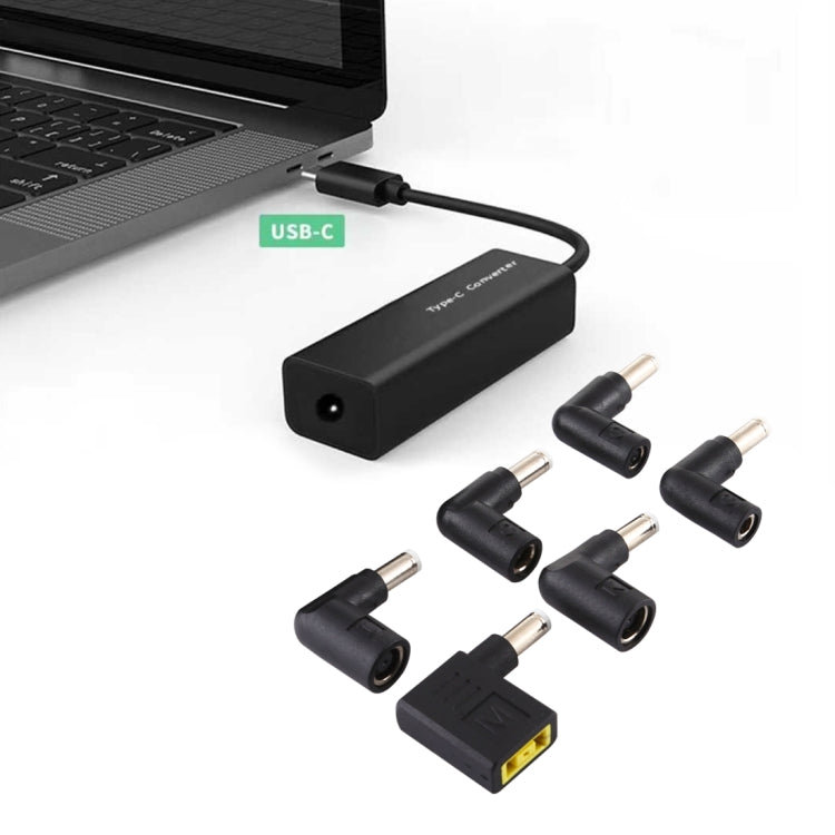 노트북 전원 어댑터 65W USB-C / Type-C 컨버터 to 6-in-1 전원 어댑터