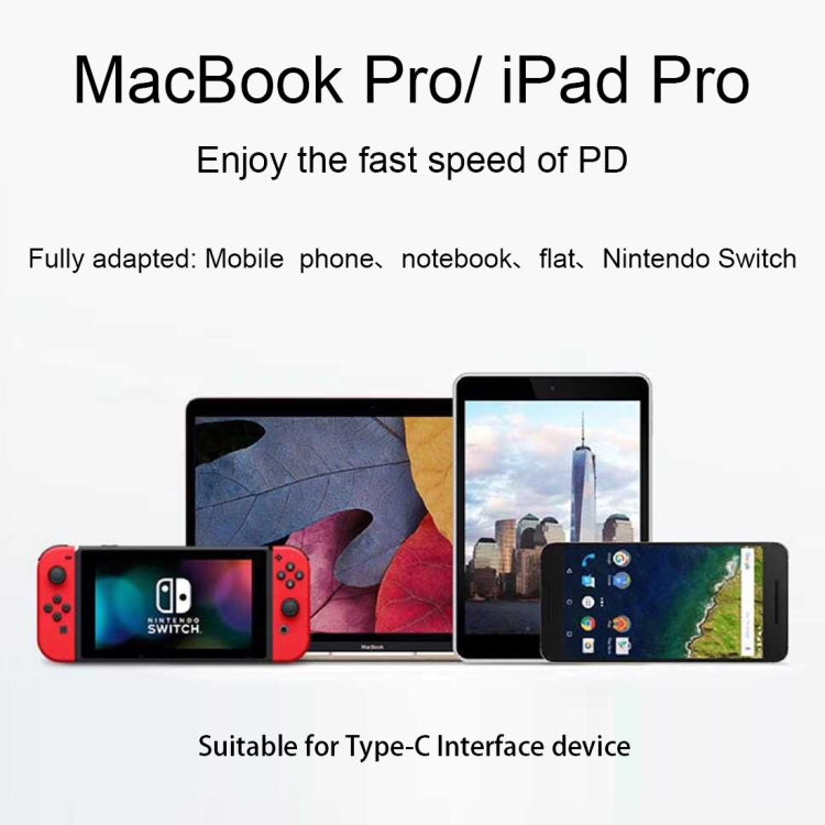 노트북 전원 어댑터 65W USB-C / Type-C 컨버터 to 6-in-1 전원 어댑터