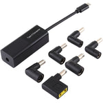 노트북 전원 어댑터 65W USB-C / Type-C 컨버터 to 6-in-1 전원 어댑터