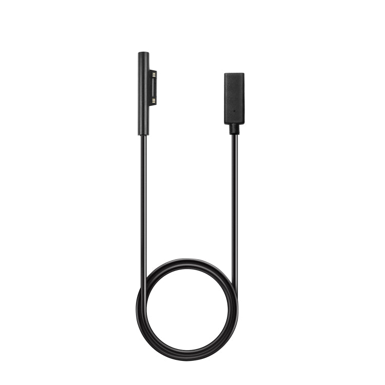 USB-C / Type-C 암컷 to 6핀 수컷 노트북 PD 고속 충전 케이블 Microsoft Surface Pro 7 / 6 / 5 / 4 / 3용, 케이블 길이: 0.2m