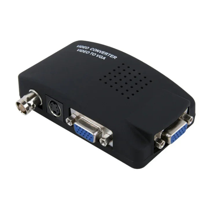 HOWEI HW-2404 BNC / S-비디오 to VGA 비디오 변환기