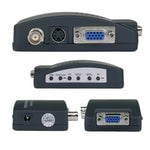 HOWEI HW-2404 BNC / S-비디오 to VGA 비디오 변환기