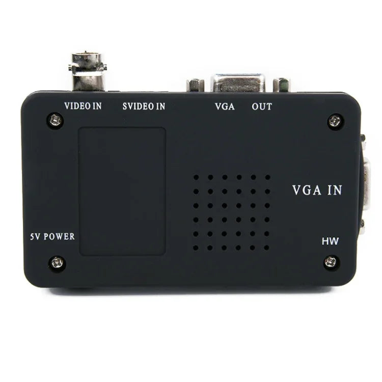 HOWEI HW-2404 BNC / S-비디오 to VGA 비디오 변환기