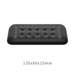Mechanical Keyboard Wrist Rest Memory Foam Mouse Pad, Size : Single Hand (Black), Size : Single Hand