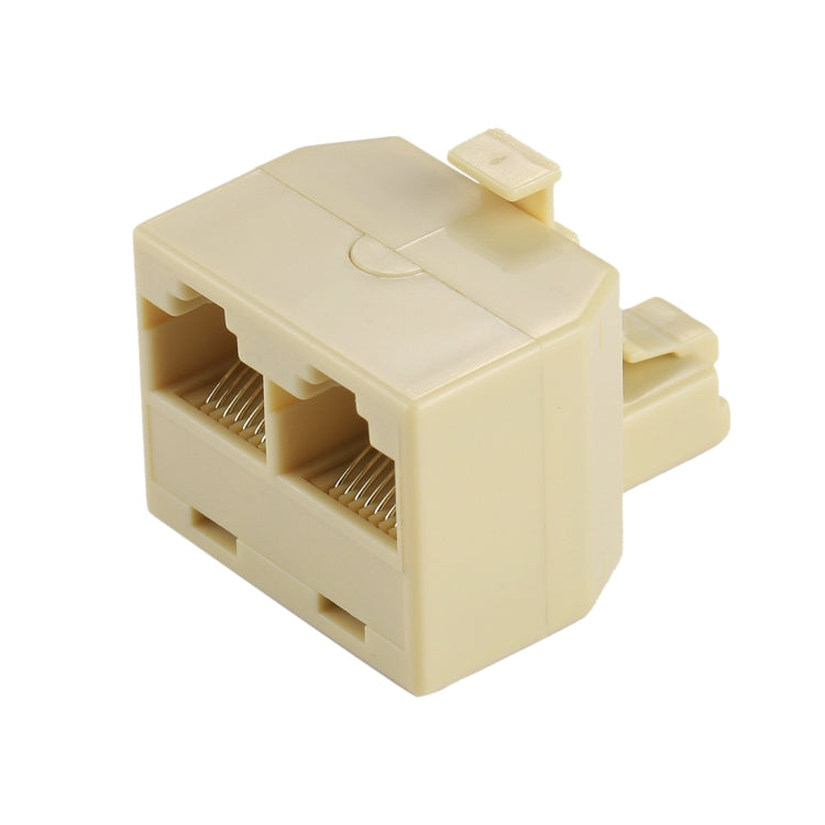 RJ45 듀얼 포트 LAN 이더넷 커넥터 네트워크 어댑터, 2 RJ45 암컷 to RJ45 수컷