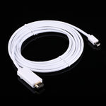 3m Mini DisplayPort 수컷 to HDMI 수컷 어댑터 케이블, 3m