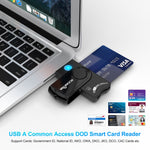 ROCKETEK CR310 USB 3.0 + TF 카드 + SD 카드 + SIM 카드 + 스마트 카드 다기능 카드 리더기, USB 3.0