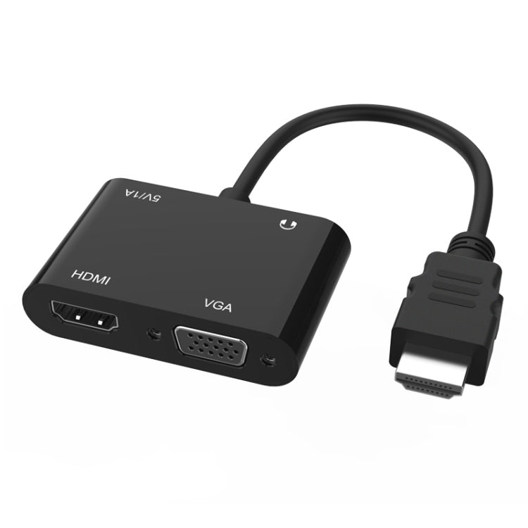 Onten 5165HV HDMI to HDMI + VGA 어댑터, 5165HV