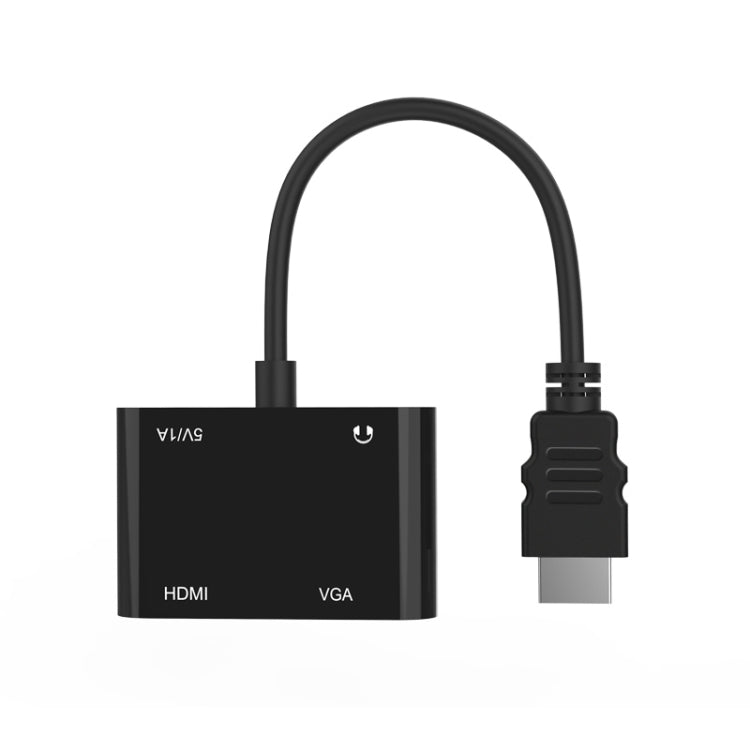 Onten 5165HV HDMI to HDMI + VGA 어댑터, 5165HV