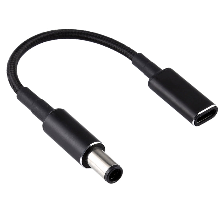 PD 100W 18.5-20V 7.4 x 0.6mm to USB-C / Type-C 어댑터 나일론 브레이드 케이블 HP용, 7.4 x 0.6mm