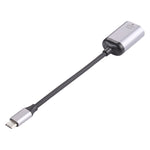 1080P VGA 암 to Type-C / USB-C 수 커넥팅 어댑터 케이블, VGA 암 to Type-C 수