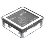 ORICO MH4U-100 USB 3.0 투명 데스크탑 허브, 100cm 마이크로 USB 케이블 포함, MH4U-100