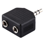3.5mm 수 to 듀얼 3.5mm 암 스플리터 어댑터