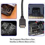 30cm USB 3.1 타입-E to USB 3.0 마더보드 19핀 수 확장 케이블